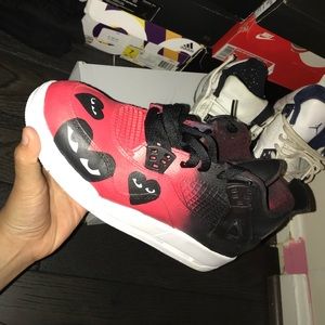 Air Jordan 4s customized